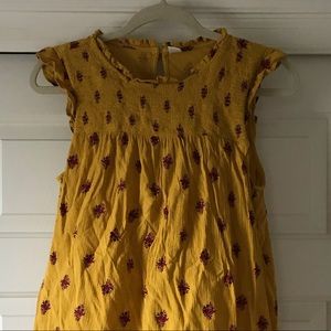 Yellow Old Navy Top